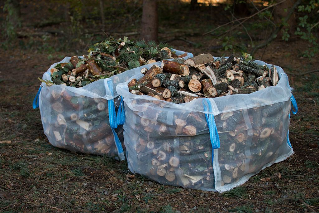 Гілки порібненні дробаркою